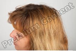 Head Woman White Slim Wrinkles Female Studio Poses